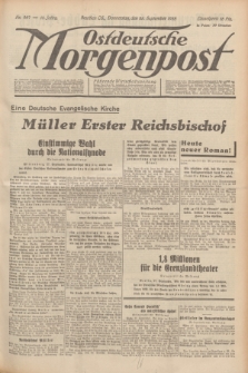Ostdeutsche Morgenpost : Führende Wirtschaftszeitung. Jg.15, Nr. 267 (28 September 1933)
