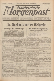 Ostdeutsche Morgenpost : Führende Wirtschaftszeitung. Jg.15, Nr. 268 (29 September 1933)