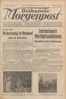Ostdeutsche Morgenpost : Führende Wirtschaftszeitung. Jg.15, Nr. 272 (3 Oktober 1933)