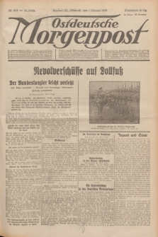 Ostdeutsche Morgenpost : Führende Wirtschaftszeitung. Jg.15, Nr. 273 (4 Oktober 1933)