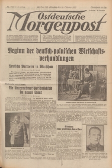 Ostdeutsche Morgenpost : Führende Wirtschaftszeitung. Jg.15, Nr. 279 (10 Oktober 1933)