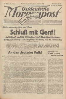 Ostdeutsche Morgenpost : Führende Wirtschaftszeitung. Jg.15, Nr. 284 (15 Oktober 1933) + dod.