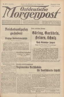 Ostdeutsche Morgenpost : Führende Wirtschaftszeitung. Jg.15, Nr. 287 (18 Oktober 1933)