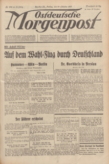 Ostdeutsche Morgenpost : Führende Wirtschaftszeitung. Jg.15, Nr. 296 (27 Oktober 1933)