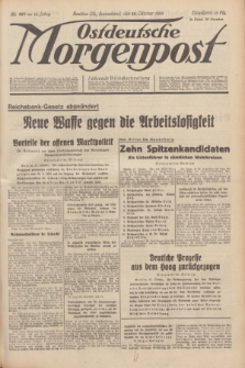 Ostdeutsche Morgenpost : Führende Wirtschaftszeitung. Jg.15, Nr. 297 (28 Oktober 1933) + dod.