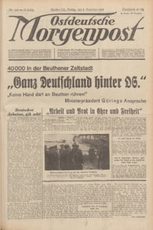 Ostdeutsche Morgenpost : Führende Wirtschaftszeitung. Jg.15, Nr. 303 (3 November 1933) + dod.