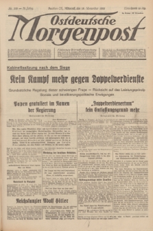 Ostdeutsche Morgenpost : Führende Wirtschaftszeitung. Jg.15, Nr. 315 (15 November 1933)