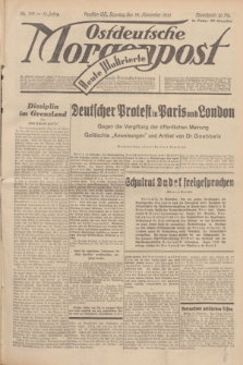 Ostdeutsche Morgenpost : Führende Wirtschaftszeitung. Jg.15, Nr. 319 (19 November 1933) + dod.