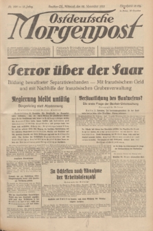 Ostdeutsche Morgenpost : Führende Wirtschaftszeitung. Jg.15, Nr. 322 (22 November 1933)