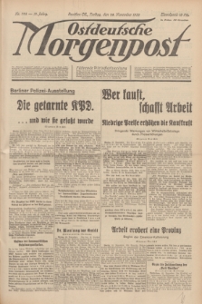 Ostdeutsche Morgenpost : Führende Wirtschaftszeitung. Jg.15, Nr. 324 (24 November 1933)