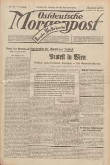 Ostdeutsche Morgenpost : Führende Wirtschaftszeitung. Jg.15, Nr. 326 (26 November 1933) + dod.