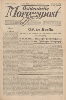 Ostdeutsche Morgenpost : Führende Wirtschaftszeitung. Jg.15, Nr. 333 (3 Dezember 1933)