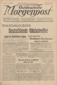 Ostdeutsche Morgenpost : Führende Wirtschaftszeitung. Jg.15, Nr. 334 (4 Dezember 1933)