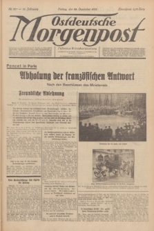 Ostdeutsche Morgenpost : Führende Wirtschaftszeitung. Jg.15, Nr. 357 (29 Dezember 1933)