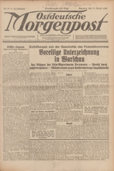 Ostdeutsche Morgenpost : erste oberschlesische Morgenzeitung. Jg.12, Nr. 19 (19 Januar 1930) + dod.