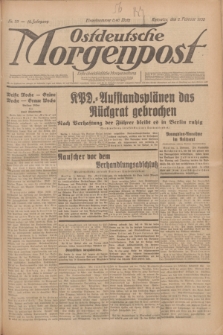 Ostdeutsche Morgenpost : erste oberschlesische Morgenzeitung. Jg.12, Nr. 33 (2 Februar 1930) + dod.
