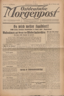 Ostdeutsche Morgenpost : erste oberschlesische Morgenzeitung. Jg.12, Nr. 46 (15 Februar 1930)