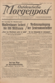 Ostdeutsche Morgenpost : erste oberschlesische Morgenzeitung. Jg.12, Nr. 97 (7 April 1930)