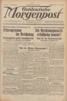 Ostdeutsche Morgenpost : erste oberschlesische Morgenzeitung. Jg.12, Nr. 122 (3 Mai 1930)