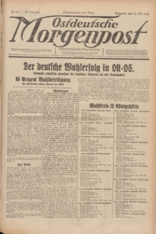 Ostdeutsche Morgenpost : erste oberschlesische Morgenzeitung. Jg.12, Nr. 131 (12 Mai 1930)