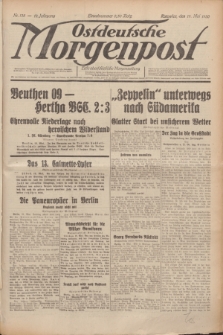 Ostdeutsche Morgenpost : erste oberschlesische Morgenzeitung. Jg.12, Nr. 138 (19 Mai 1930)