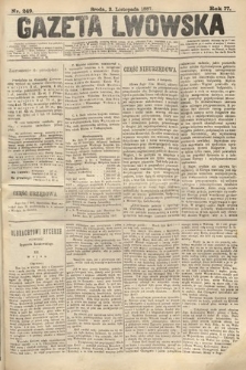 Gazeta Lwowska. 1887, nr 249