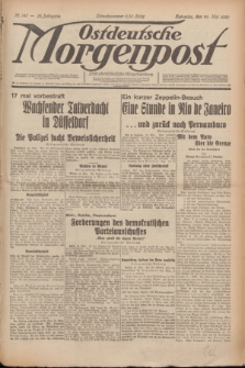 Ostdeutsche Morgenpost : erste oberschlesische Morgenzeitung. Jg.12, Nr. 145 (26 Mai 1930)