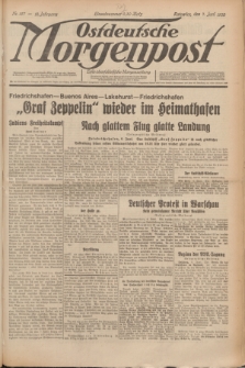 Ostdeutsche Morgenpost : erste oberschlesische Morgenzeitung. Jg.12, Nr. 157 (7 Juni 1930)