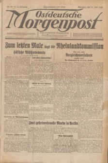 Ostdeutsche Morgenpost : erste oberschlesische Morgenzeitung. Jg.12, Nr. 179 (30 Juni 1930)