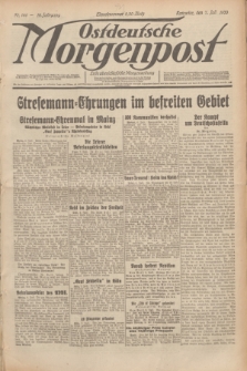 Ostdeutsche Morgenpost : erste oberschlesische Morgenzeitung. Jg.12, Nr. 186 (7 Juli 1930)