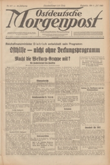 Ostdeutsche Morgenpost : erste oberschlesische Morgenzeitung. Jg.12, Nr. 187 (8 Juli 1930)