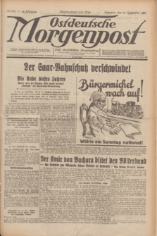 Ostdeutsche Morgenpost : erste oberschlesische Morgenzeitung. Jg.12, Nr. 254 (13 September 1930)