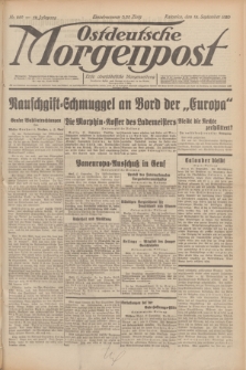 Ostdeutsche Morgenpost : erste oberschlesische Morgenzeitung. Jg.12, Nr. 259 (18 September 1930)