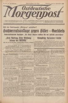 Ostdeutsche Morgenpost : erste oberschlesische Morgenzeitung. Jg.12, Nr. 266 (25 September 1930)