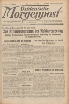 Ostdeutsche Morgenpost : erste oberschlesische Morgenzeitung. Jg.12, Nr. 269 (28 September 1930) + dod.