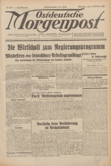 Ostdeutsche Morgenpost : erste oberschlesische Morgenzeitung. Jg.12, Nr. 280 (9 Oktober 1930)