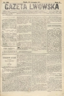 Gazeta Lwowska. 1887, nr 263