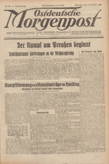 Ostdeutsche Morgenpost : erste oberschlesische Morgenzeitung. Jg.12, Nr. 286 (15 Oktober 1930)