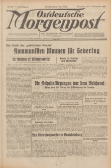 Ostdeutsche Morgenpost : erste oberschlesische Morgenzeitung. Jg.12, Nr. 309 (7 November 1930)