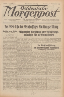 Ostdeutsche Morgenpost : erste oberschlesische Morgenzeitung. Jg.12, Nr. 313 (11 November 1930)
