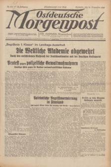 Ostdeutsche Morgenpost : erste oberschlesische Morgenzeitung. Jg.12, Nr. 316 (14 November 1930)