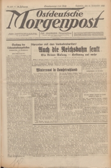 Ostdeutsche Morgenpost : erste oberschlesische Morgenzeitung. Jg.12, Nr. 318 (16 November 1930) + dod.