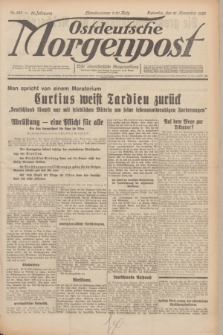 Ostdeutsche Morgenpost : erste oberschlesische Morgenzeitung. Jg.12, Nr. 323 (21 November 1930)