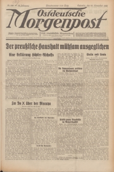 Ostdeutsche Morgenpost : erste oberschlesische Morgenzeitung. Jg.12, Nr. 324 (22 November 1930)