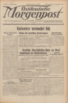 Ostdeutsche Morgenpost : erste oberschlesische Morgenzeitung. Jg.12, Nr. 329 (27 November 1930)