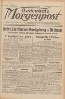 Ostdeutsche Morgenpost : erste oberschlesische Morgenzeitung. Jg.12, Nr. 342 (10 Dezember 1930)