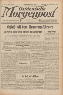 Ostdeutsche Morgenpost : erste oberschlesische Morgenzeitung. Jg.12, Nr. 344 (12 Dezember 1930)