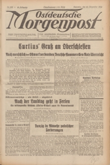Ostdeutsche Morgenpost : erste oberschlesische Morgenzeitung. Jg.12, Nr. 352 (20 Dezember 1930)