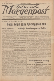 Ostdeutsche Morgenpost : erste oberschlesische Morgenzeitung. Jg.12, Nr. 361 (31 Dezember 1930)