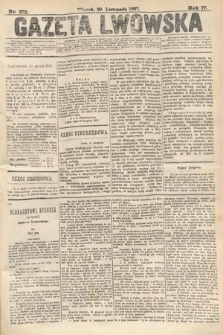 Gazeta Lwowska. 1887, nr 272